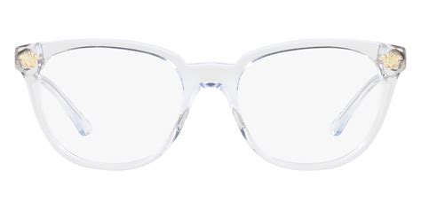 versace ve3242a eyeglasses trasparent 148|Versace Eyeglasses Women's VE3242A 148 Crystal 54.